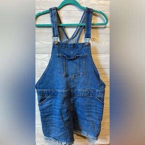 Ava & Viv jean short overalls size womens 18W